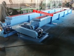 无轴螺旋输送机,含水量30%污泥输送机,LS320-8米无轴螺旋输送机